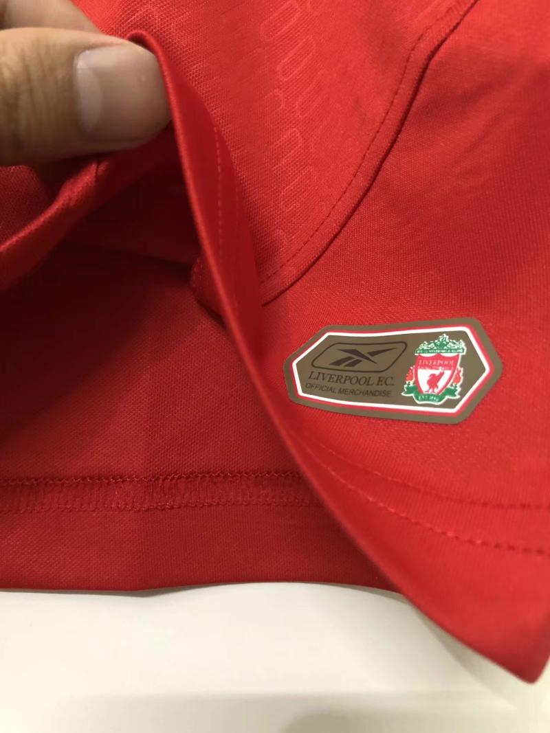 Liverpool Retro Football Jersey Home UCL Final Custom Shirt 2004/05