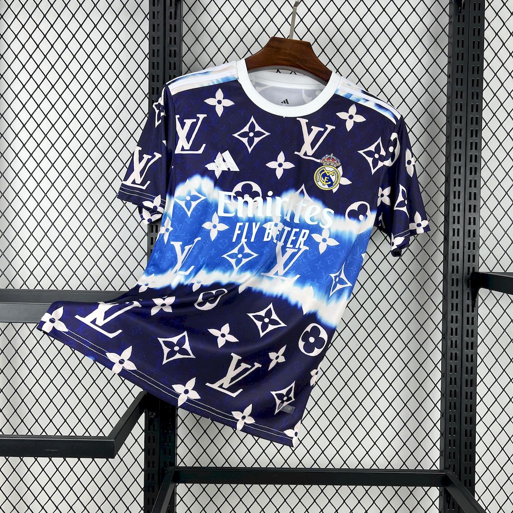 Real Madrid Soccer Jersey LV Joint Special Edition Custom Shirt 2025/26