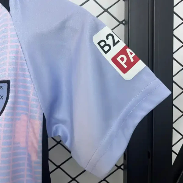 Athletic Club de Bilbao Soccer Jersey Third Away Kids Kit Jersey+Shorts 2024/25