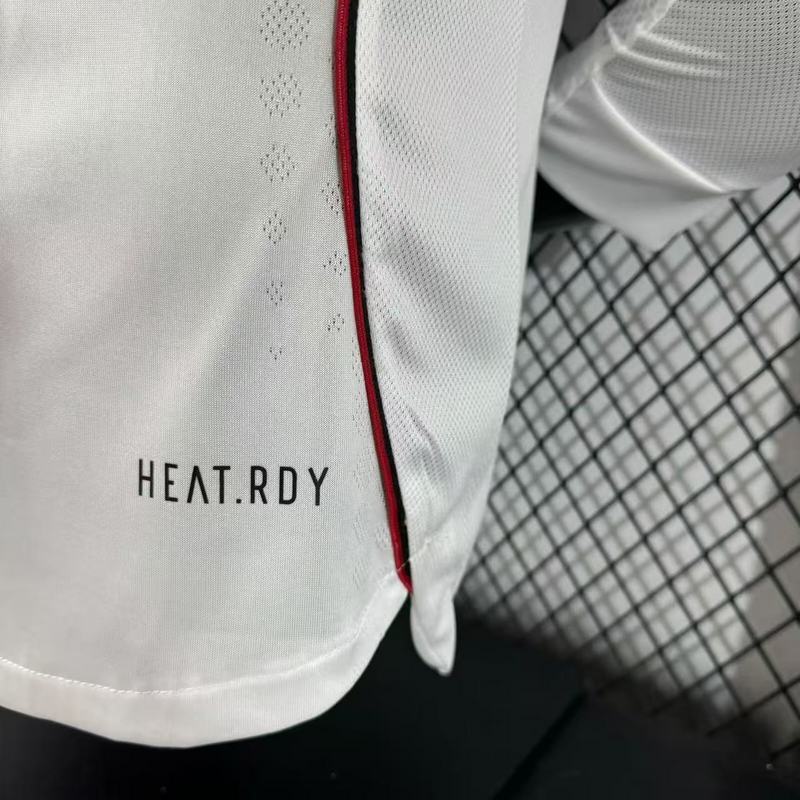 River Plate Authentic Soccer Jersey Home Long Sleeve Shirt 2025/26