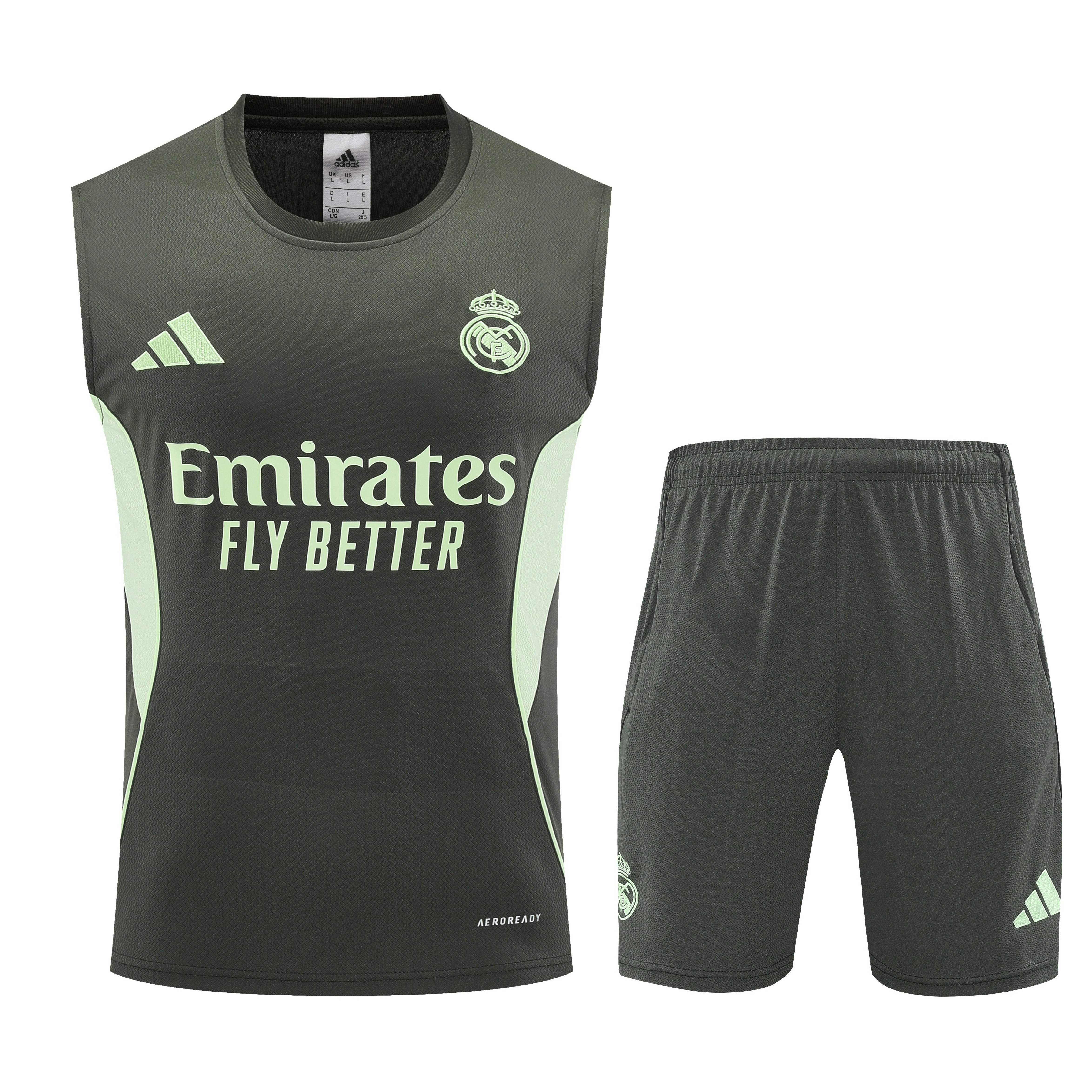 Real Madrid Sleeveless Training Kit 2025/26
