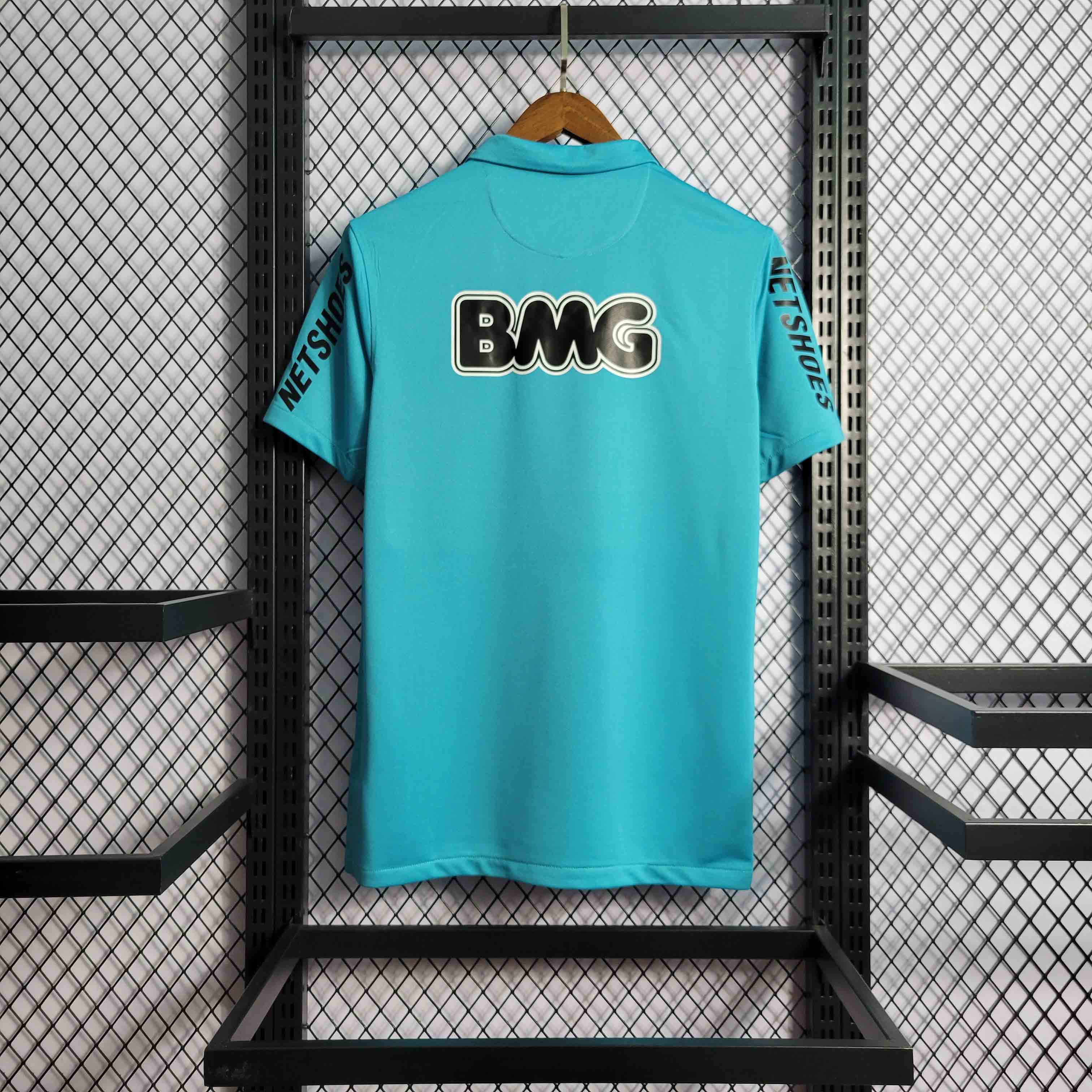 Santos FC Retro Soccer Jersey Third Away Custom Shirt 2012