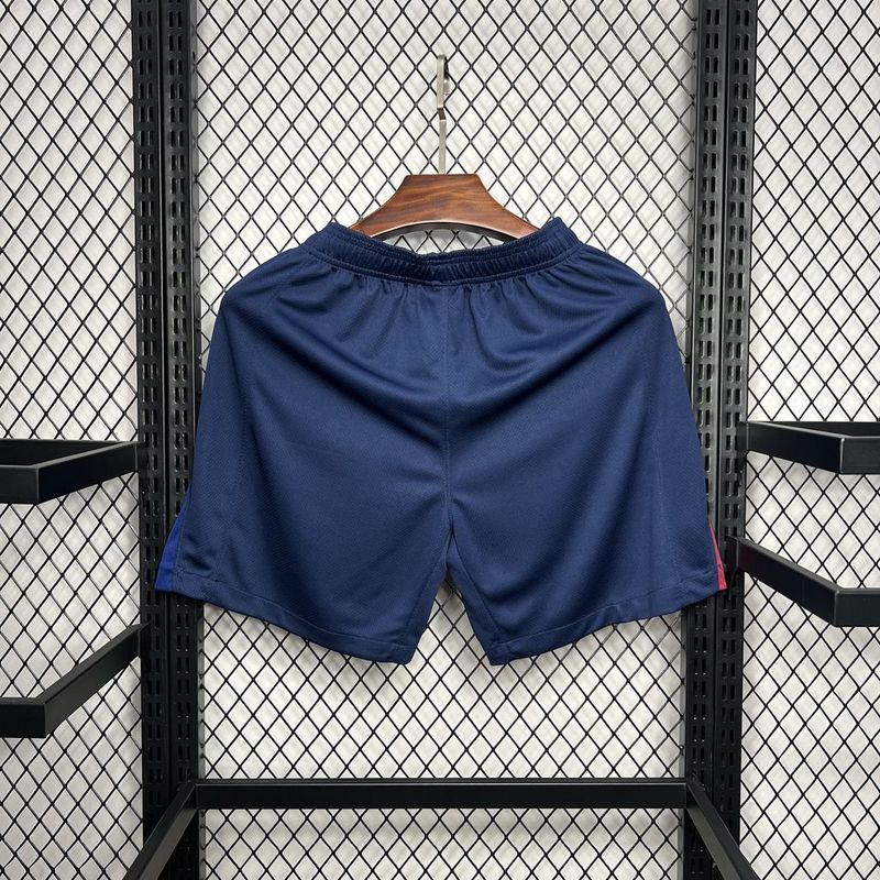 Barcelona Soccer Shorts Custom Home 2024/25