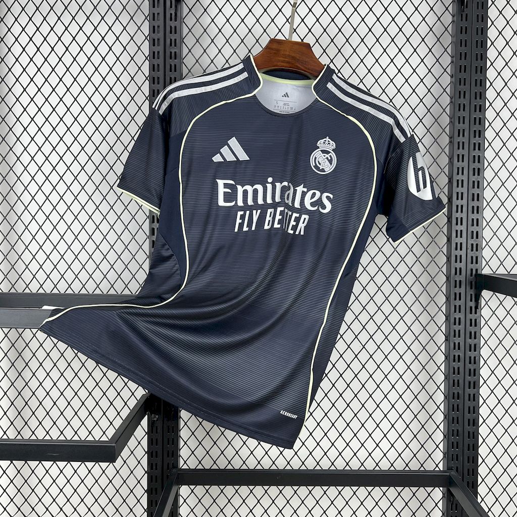 Real Madrid Soccer Jersey Away Custom Shirt 2025/26