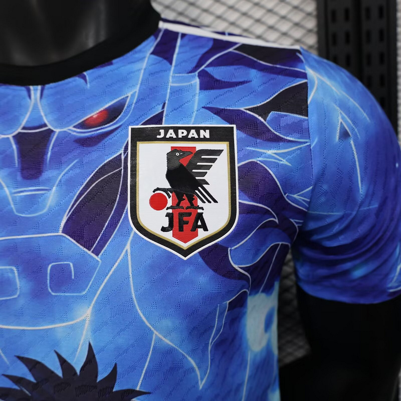 Japan Authentic Soccer Jersey Naruto and Sasuke Special Edition Shirt 2025