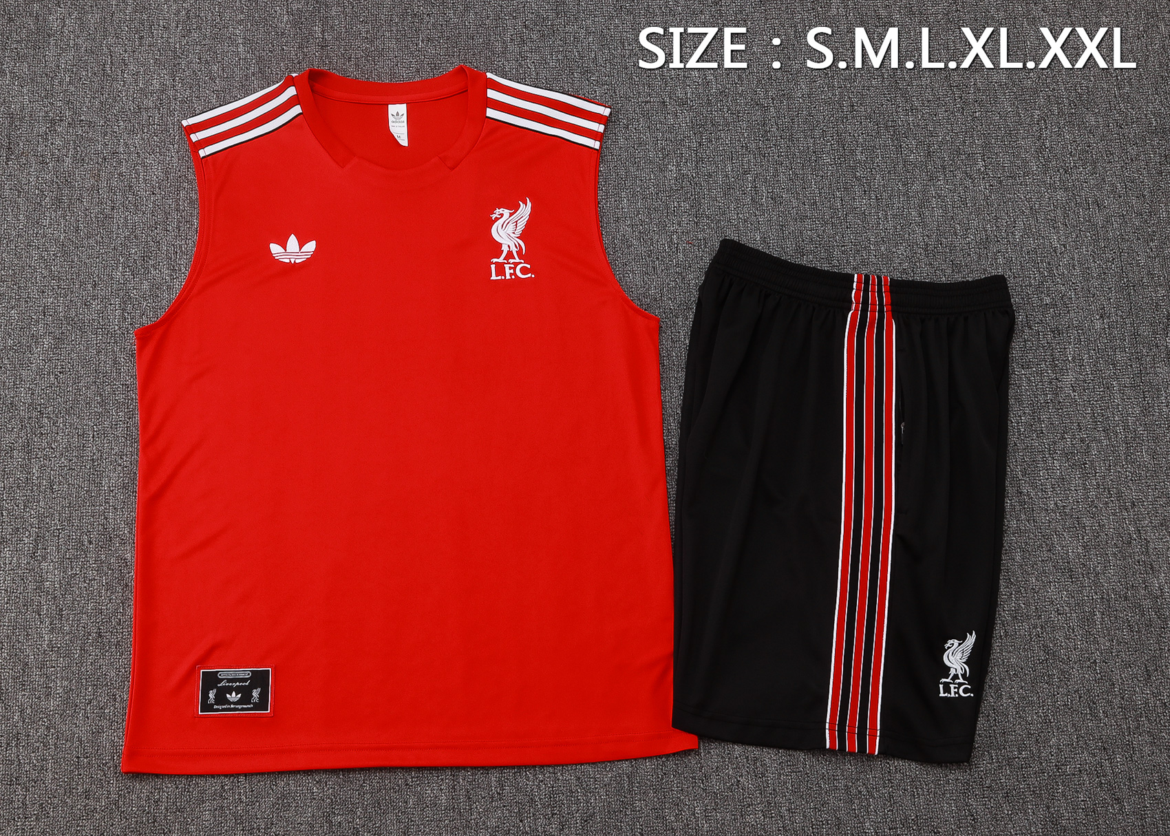 Liverpool Sleeveless Training Kit Red 2025/26