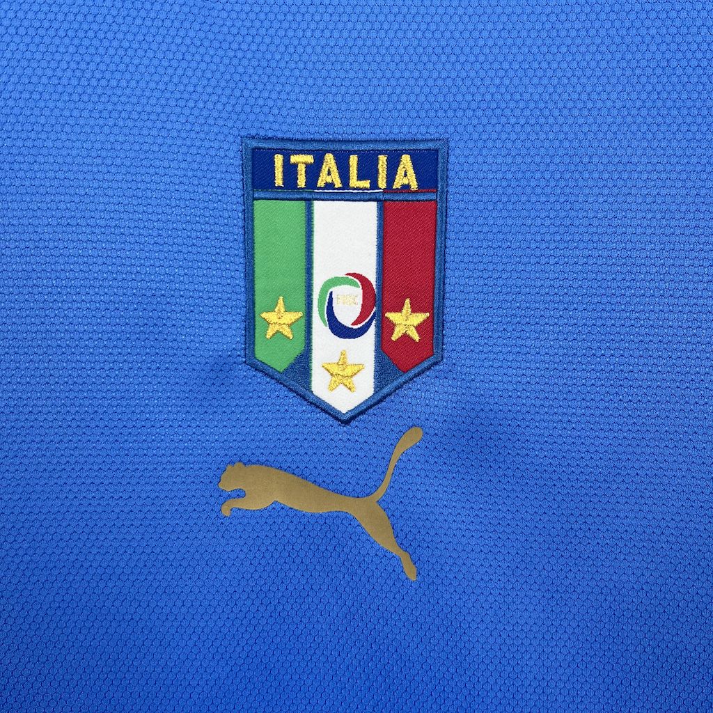 Italy Retro Soccer Jersey Home Custom Shirt 2006