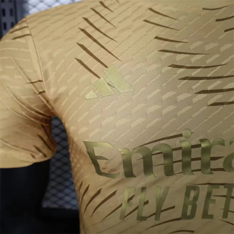 Real Madrid Authentic Soccer Jersey Golden Special Edition Shirt 2023/24