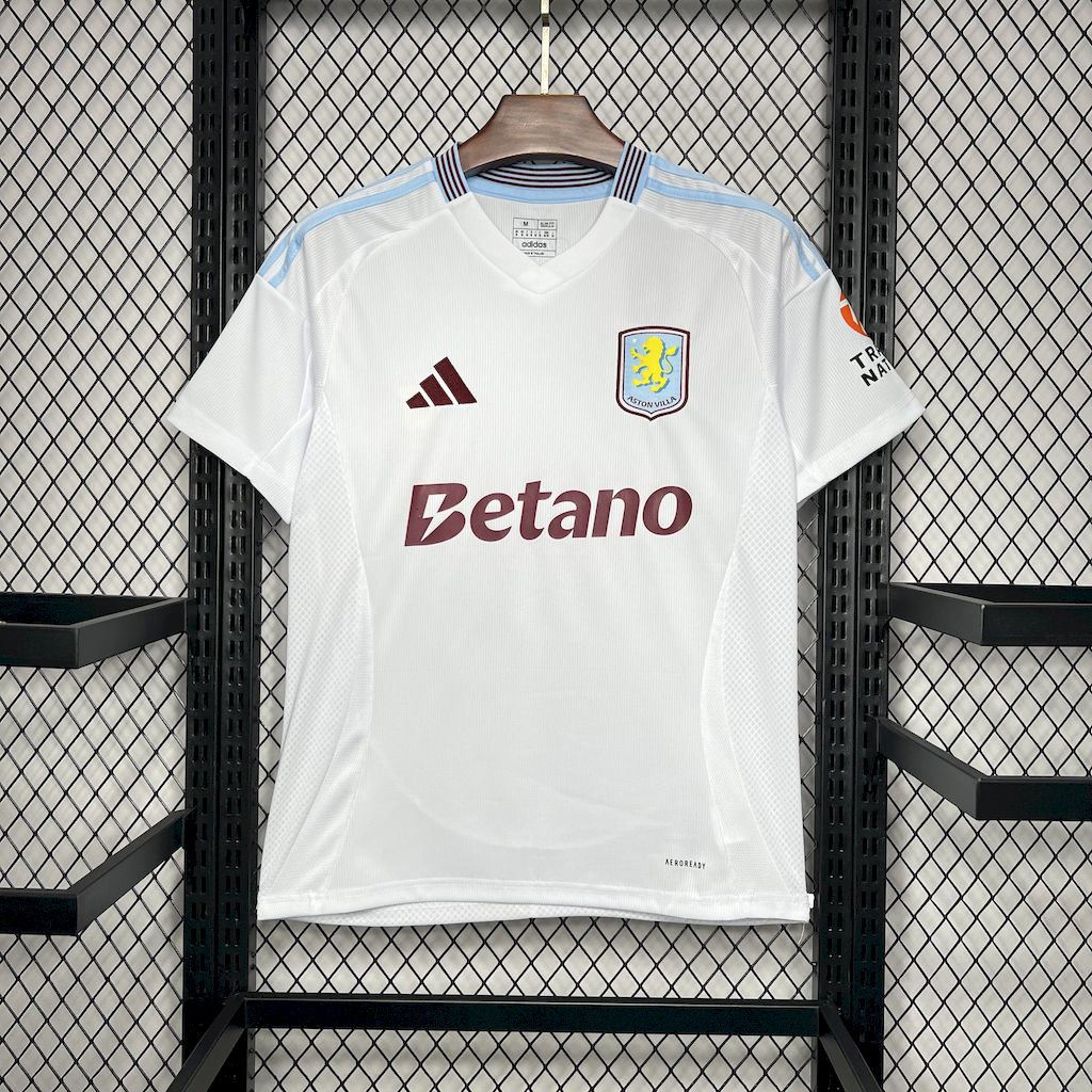 Aston Villa Football Jersey Away Custom Shirt 2024/25