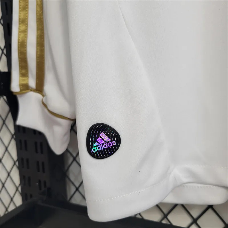 Real Madrid Retro Jersey Home Long Sleeve Soccer Custom Shirt 2011/12