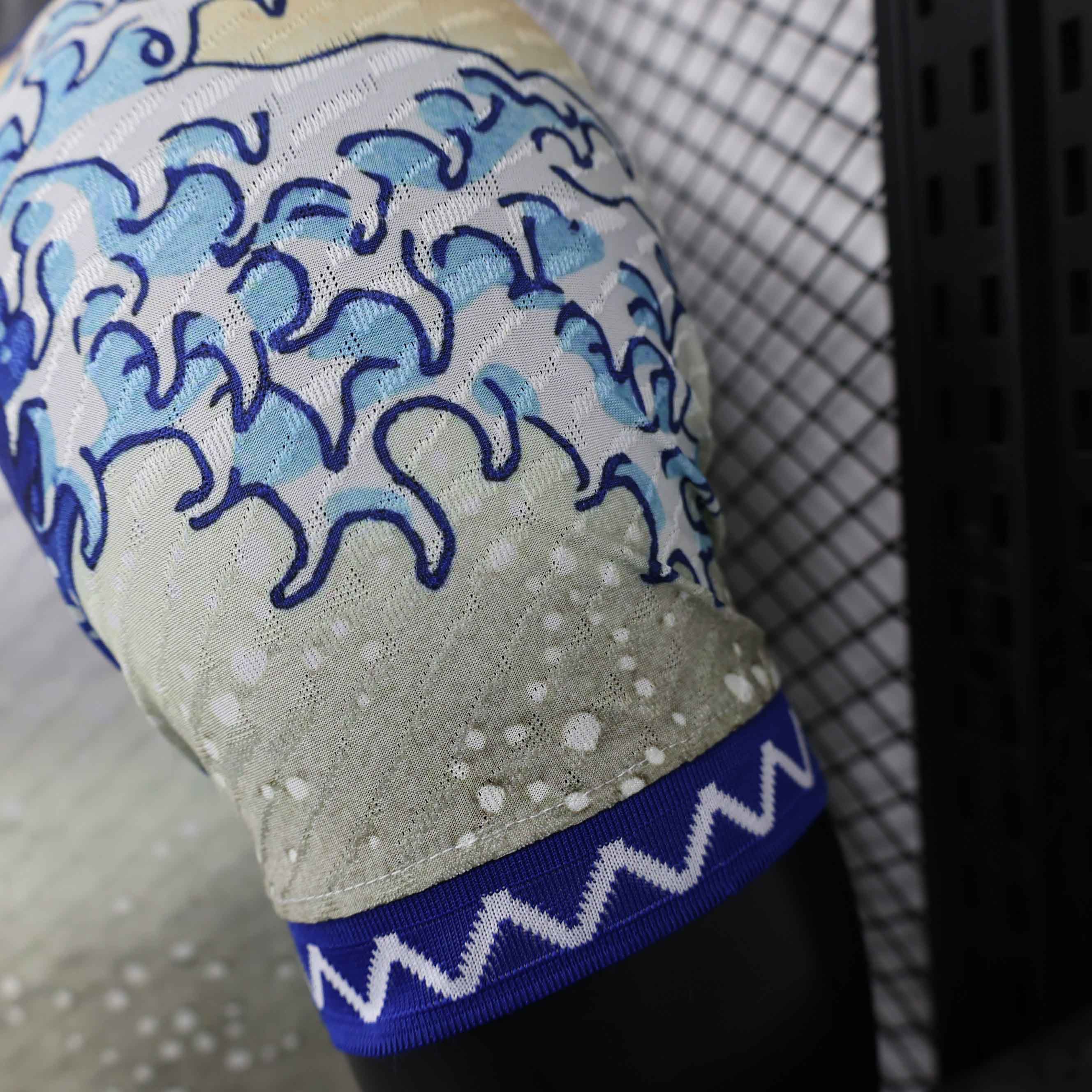 Japan Authentic Soccer Jersey Huge Waves Special Edition Shirt 2024