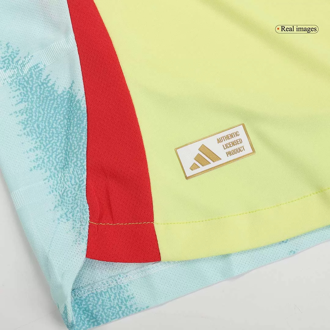 Spain Authentic Soccer Jersey Away Shirt EURO 2024