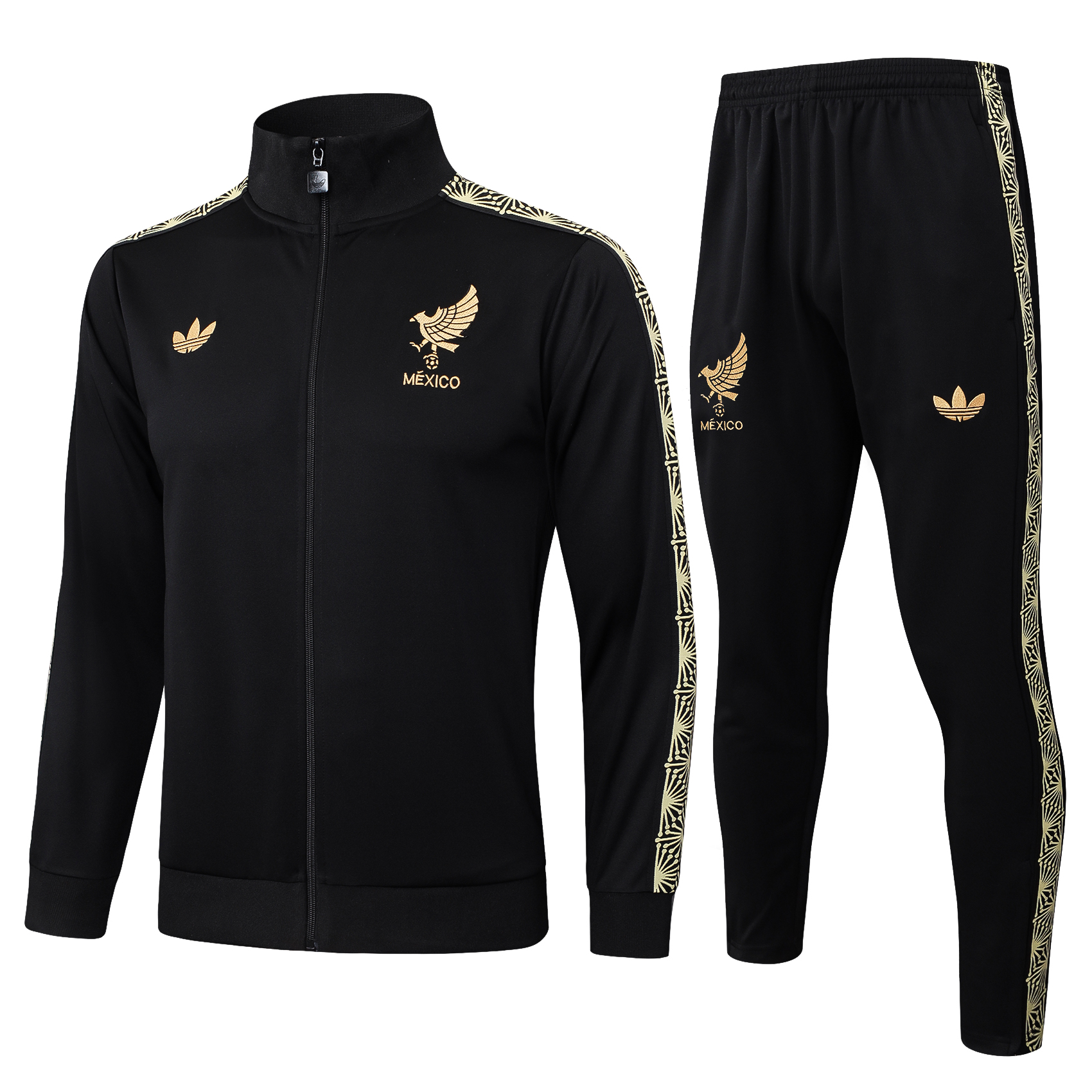 Mexico Training Kit (Jacket+Pants) Black 2025