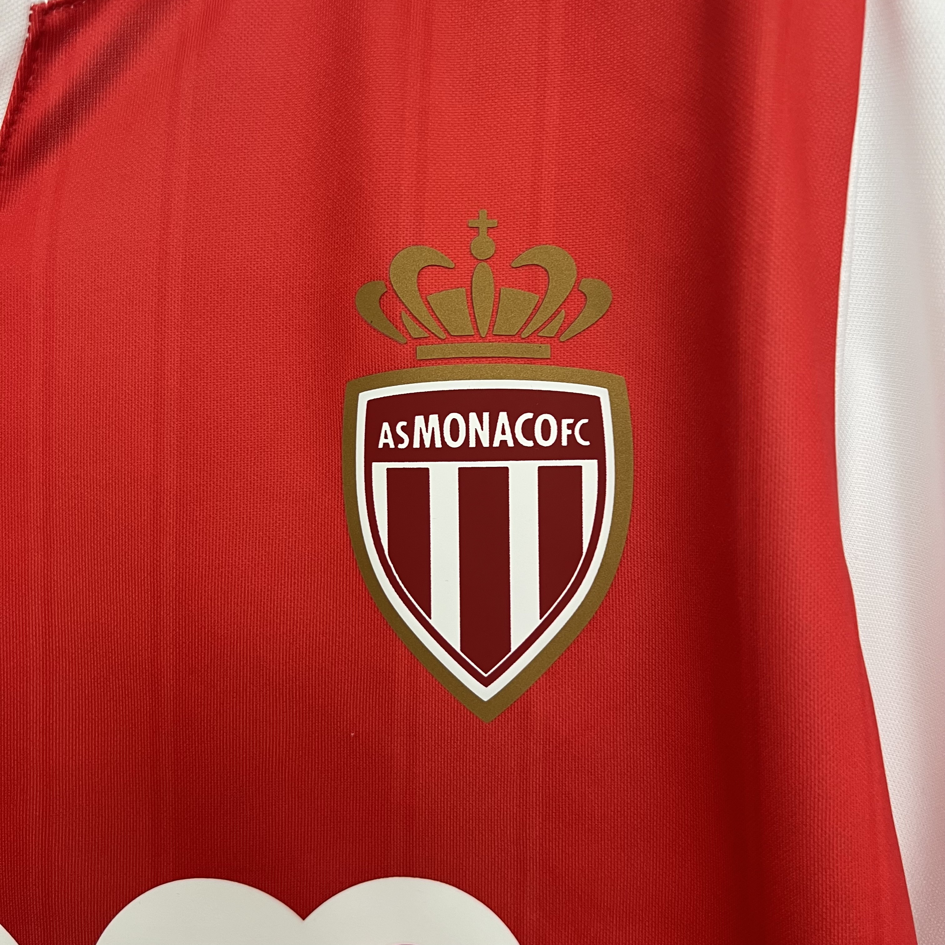 AS Monaco Soccer Jersey Home Custom Shirt 2025/26