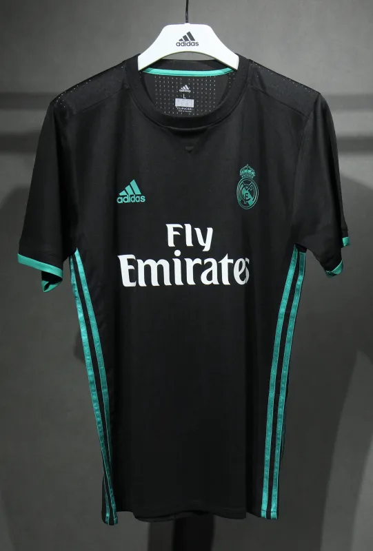Real Madrid Authentic Retro Jersey Away Soccer Shirt 2017/18