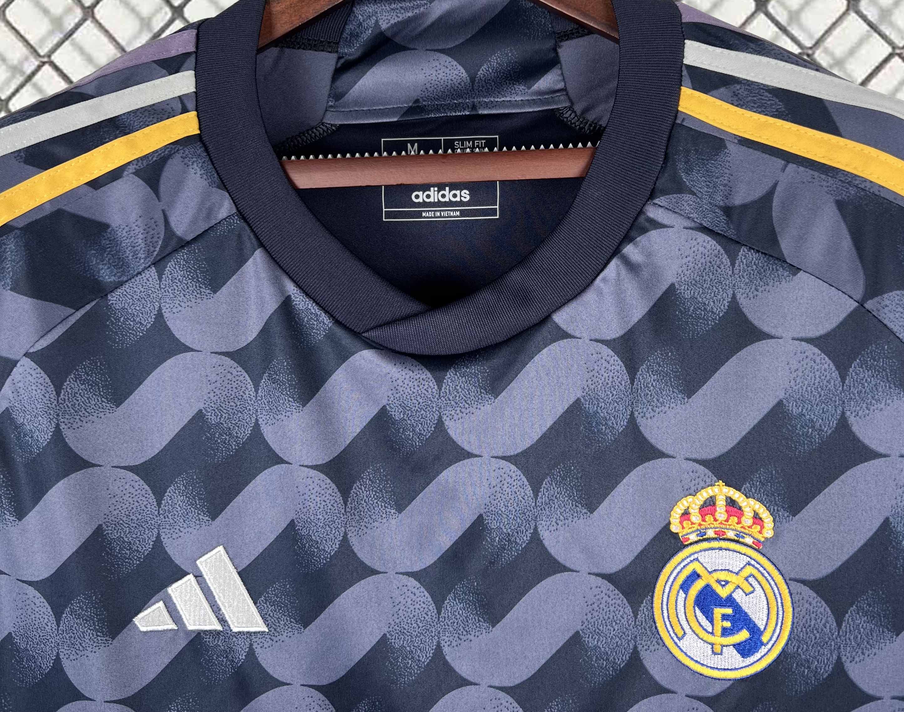 Real Madrid Soccer Jersey Away Custom Shirt 2023/24