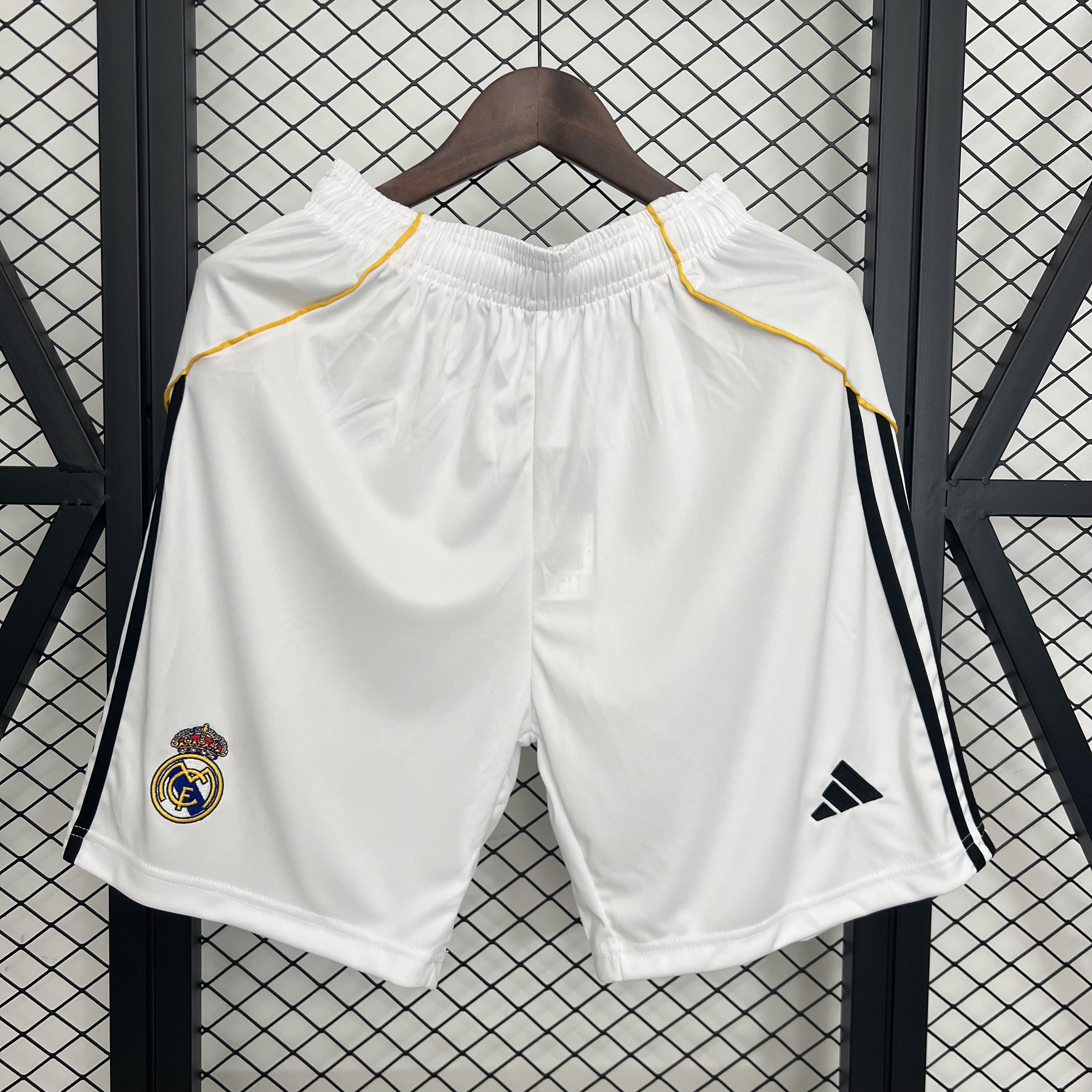 Real Madrid Soccer Shorts Custom Home 2025/26