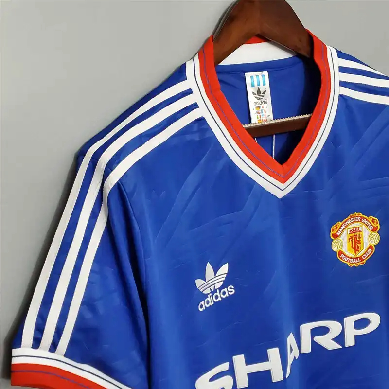 Manchester United Retro Home Football Jersey Shirt 1986/88