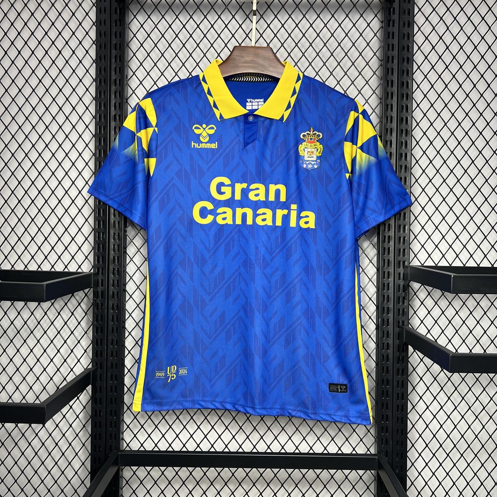 UD Las Palmas Soccer Jersey Away Custom Shirt 2024/25