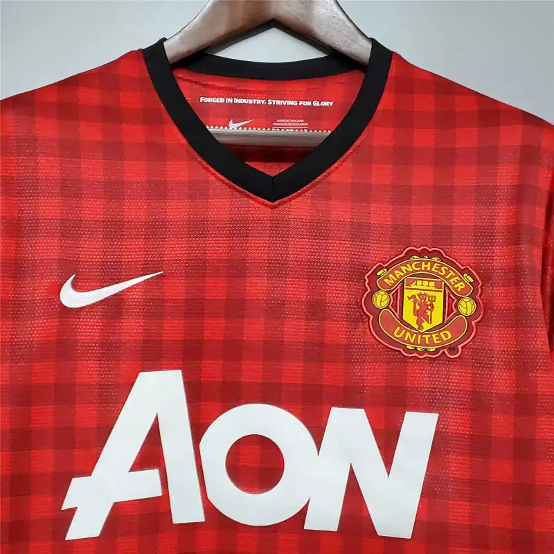 Manchester United Retro Home Football Jersey Shirt 2012/13