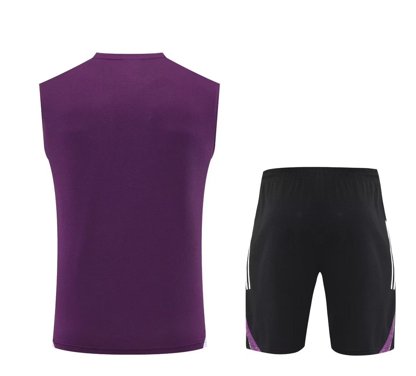 Manchester United Sleeveless Training Kit Purple 2025/26
