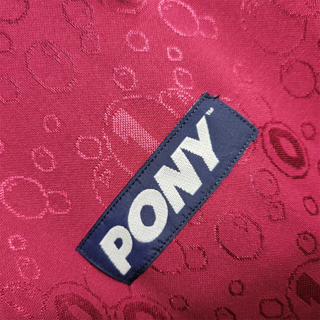 West Ham United Retro Football Jersey Home Custom Shirt 1995/97