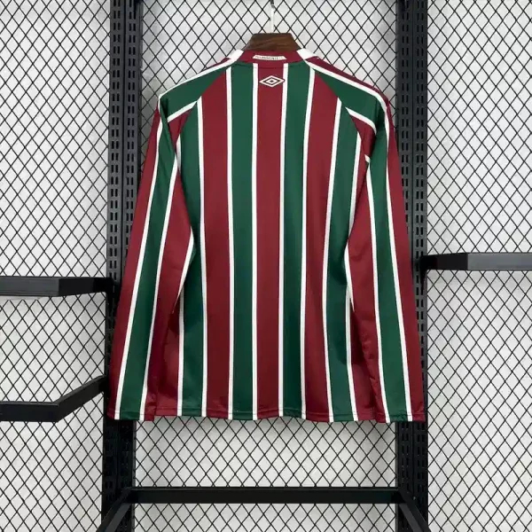Fluminense FC Soccer Jersey Home Long Sleeve Custom Shirt 2025-26