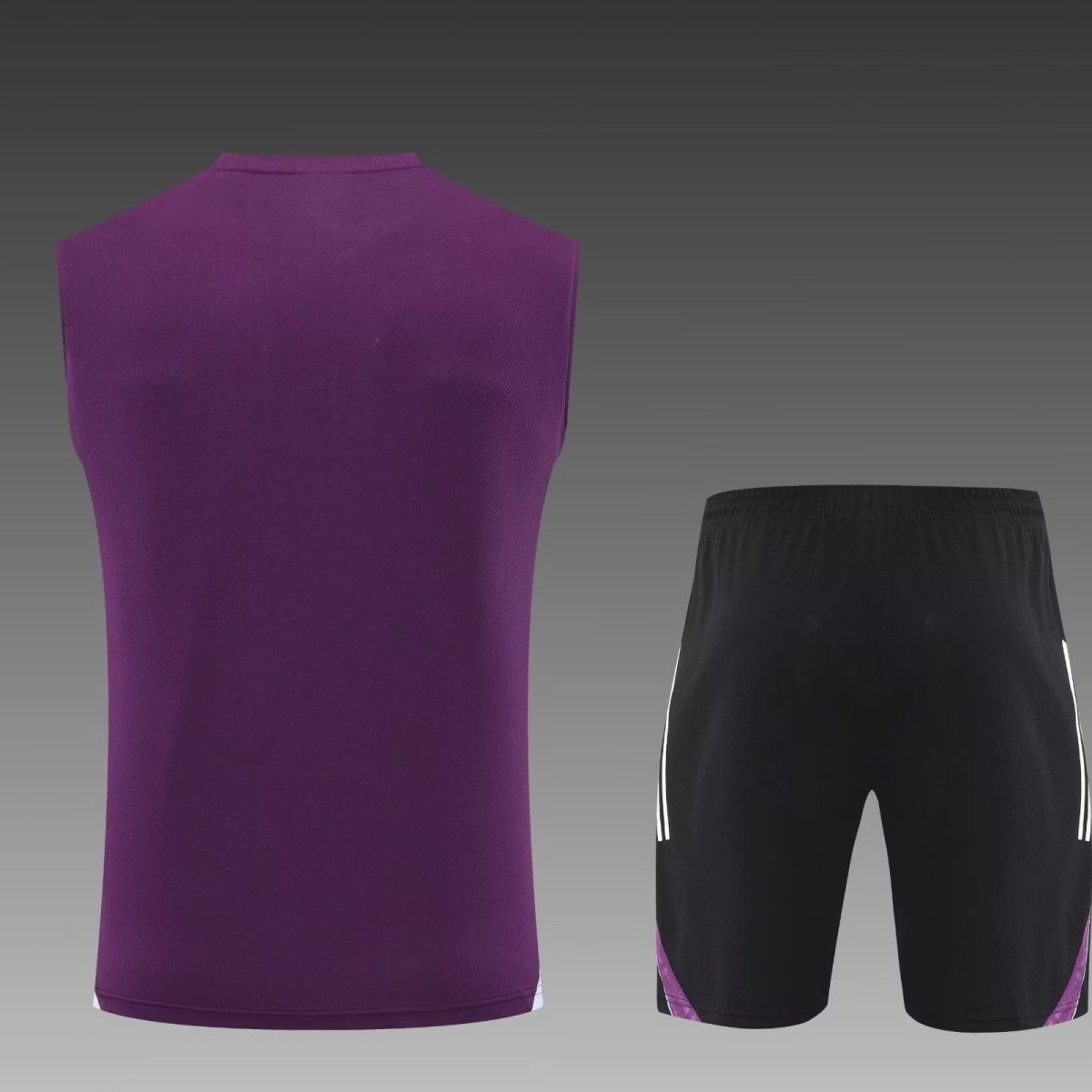 Manchester United Sleeveless Training Kit Purple 2025/26