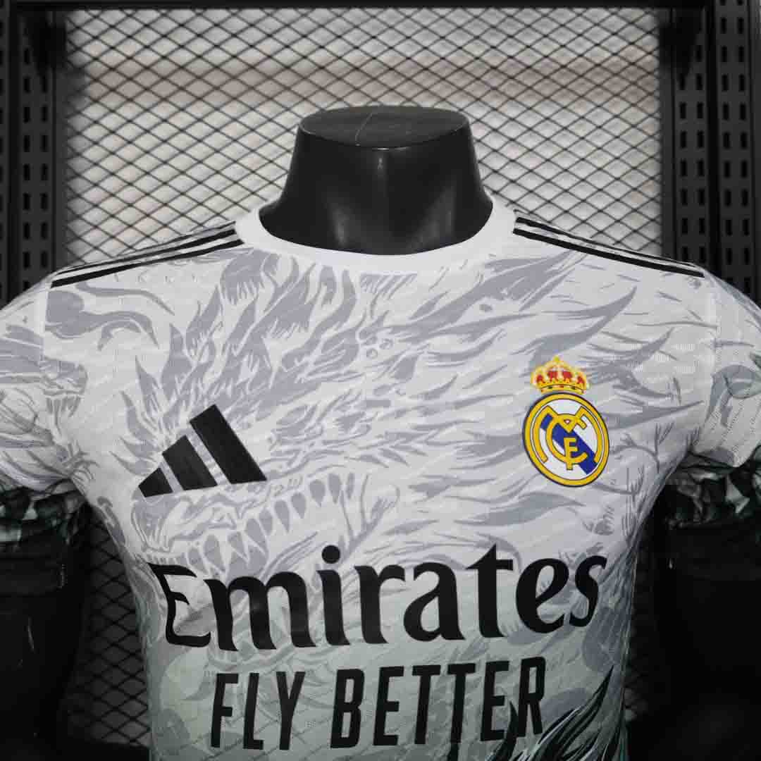 Real Madrid Authentic Soccer Jersey Dragon Special Edition Shirt 2025/26