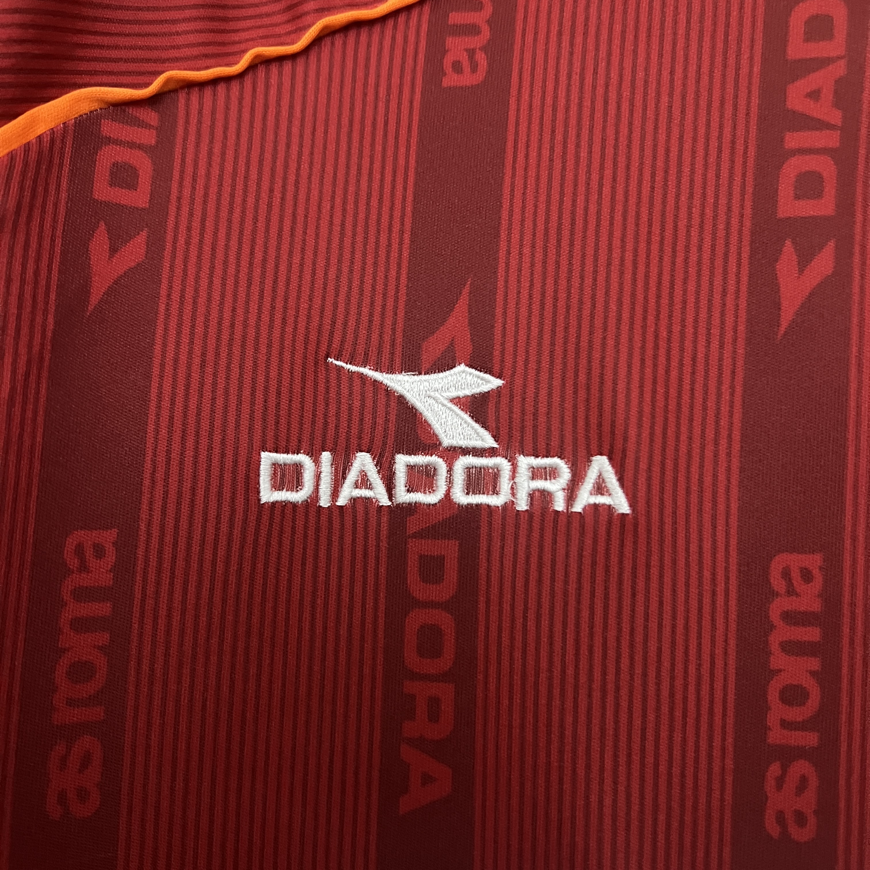 Roma Retro Soccer Jersey Home Custom Shirt 1999/00