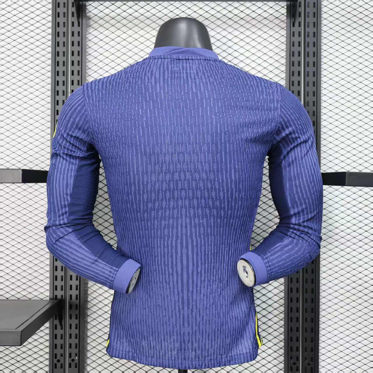 Authentic Soccer Jersey Atletico Madrid Away Long Sleeve Shirt 2025/26