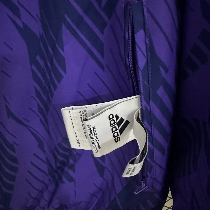 Argentina Reversible Double-Sides Windbreaker Jacket Blue&Purple 2025