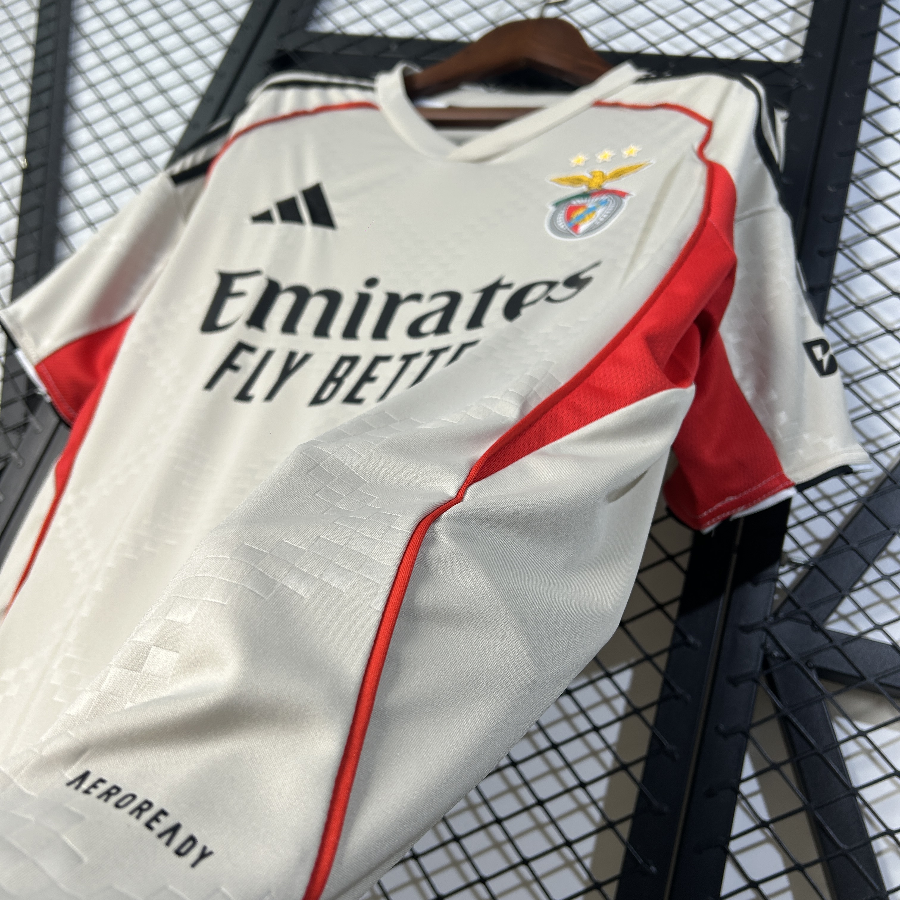Benfica Soccer Jersey Away Custom Shirt 2025/26