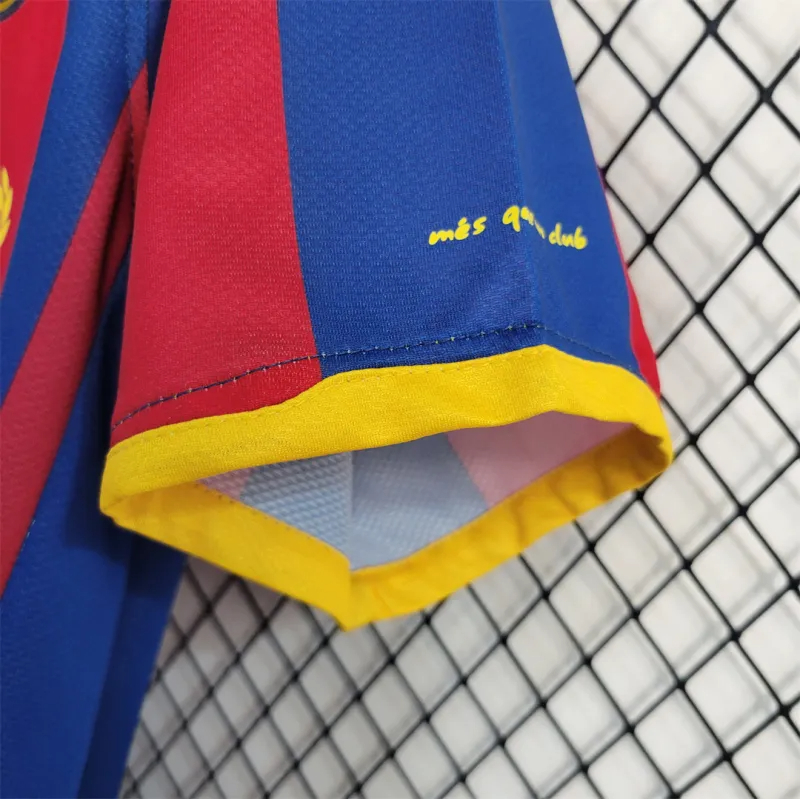 Barcelona Retro Jersey Home Soccer Shirt 2010-11