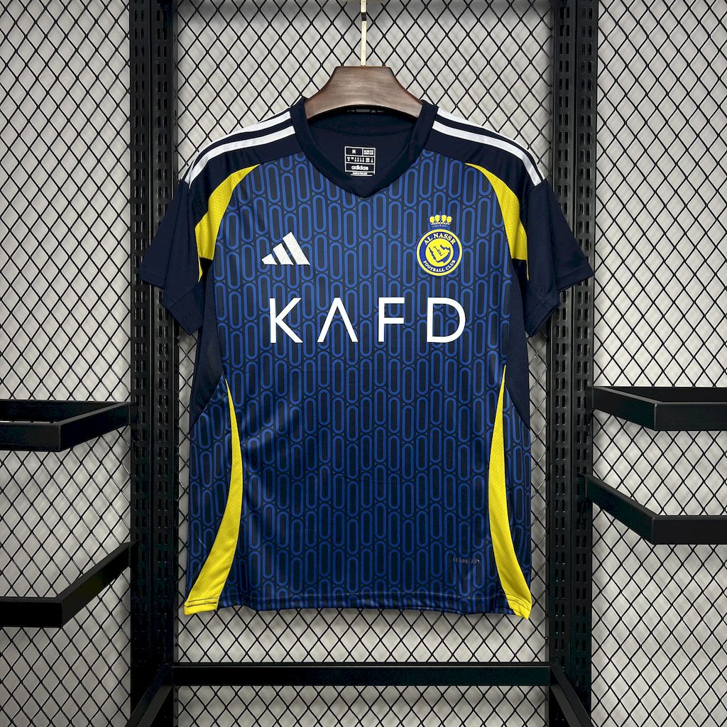 Al Nassr Soccer Jersey Away Custom Shirt 2024/25