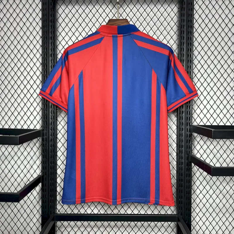Barcelona Retro Jersey Home Soccer Shirt 1997-98