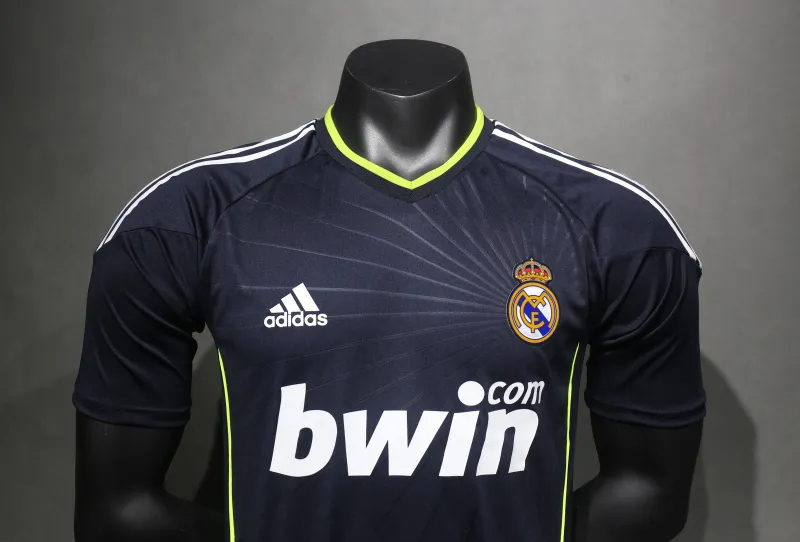 Real Madrid Authentic Retro Jersey Away Soccer Shirt 2010/11