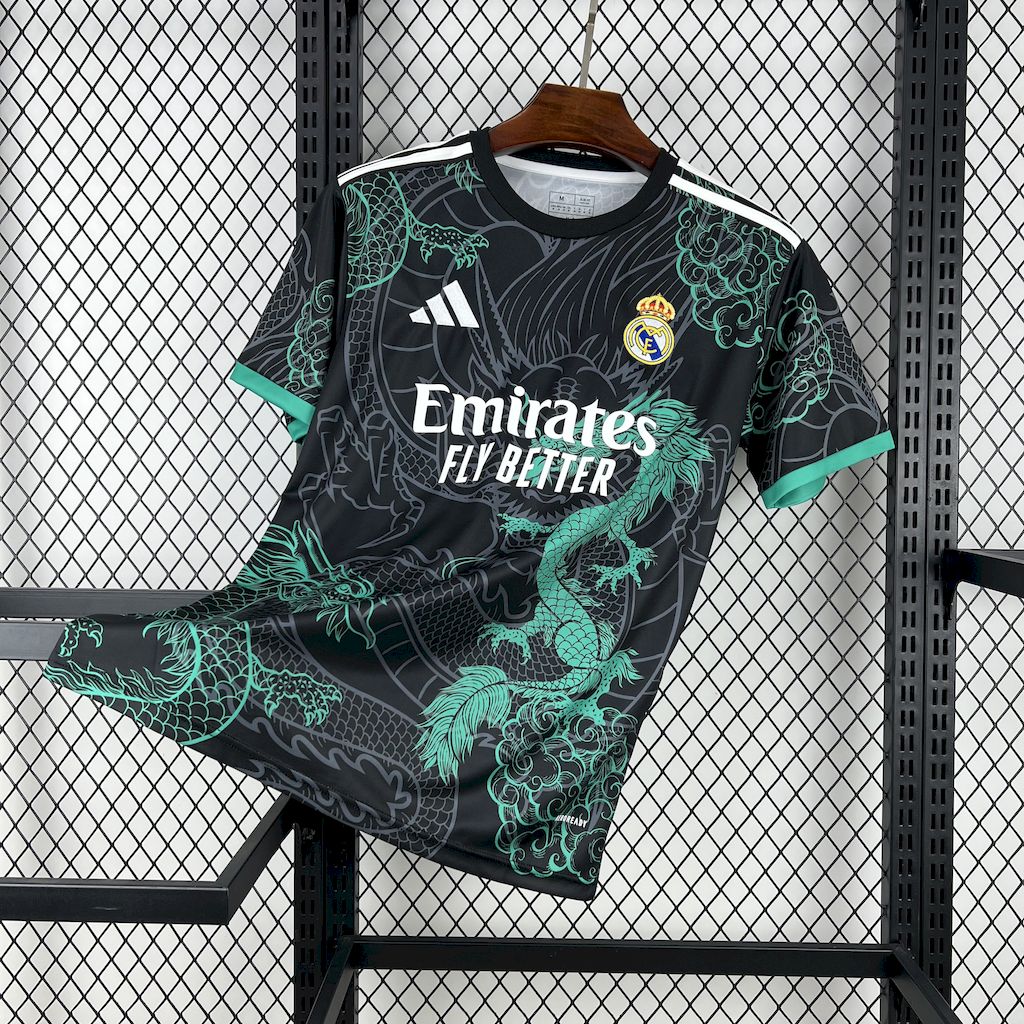 Real Madrid Soccer Jersey Dragon Special Edition Custom Shirt 2025/26