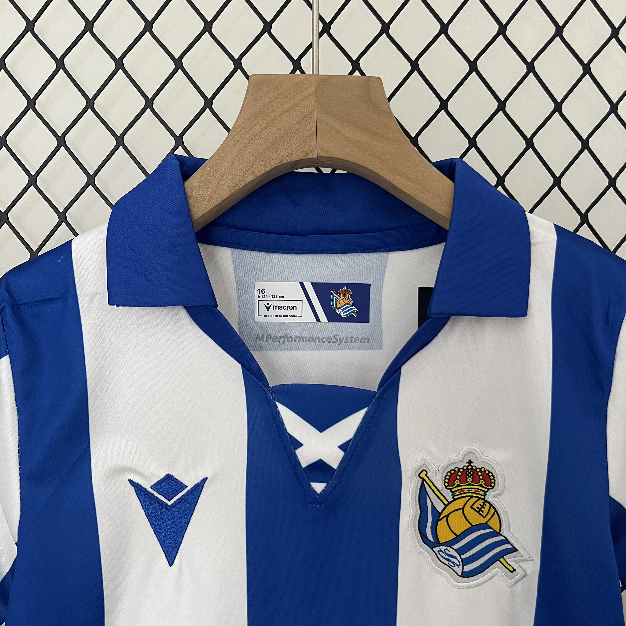Real Sociedad Soccer Jersey Home Kids Kit Jersey+Shorts 2024/25