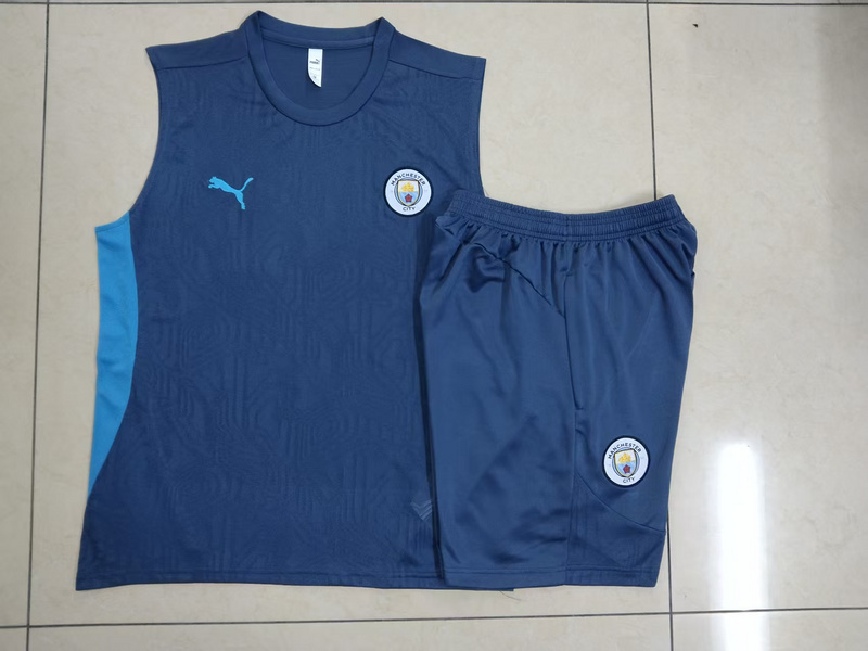 Manchester City Sleeveless Training Jersey Kit 2025/26