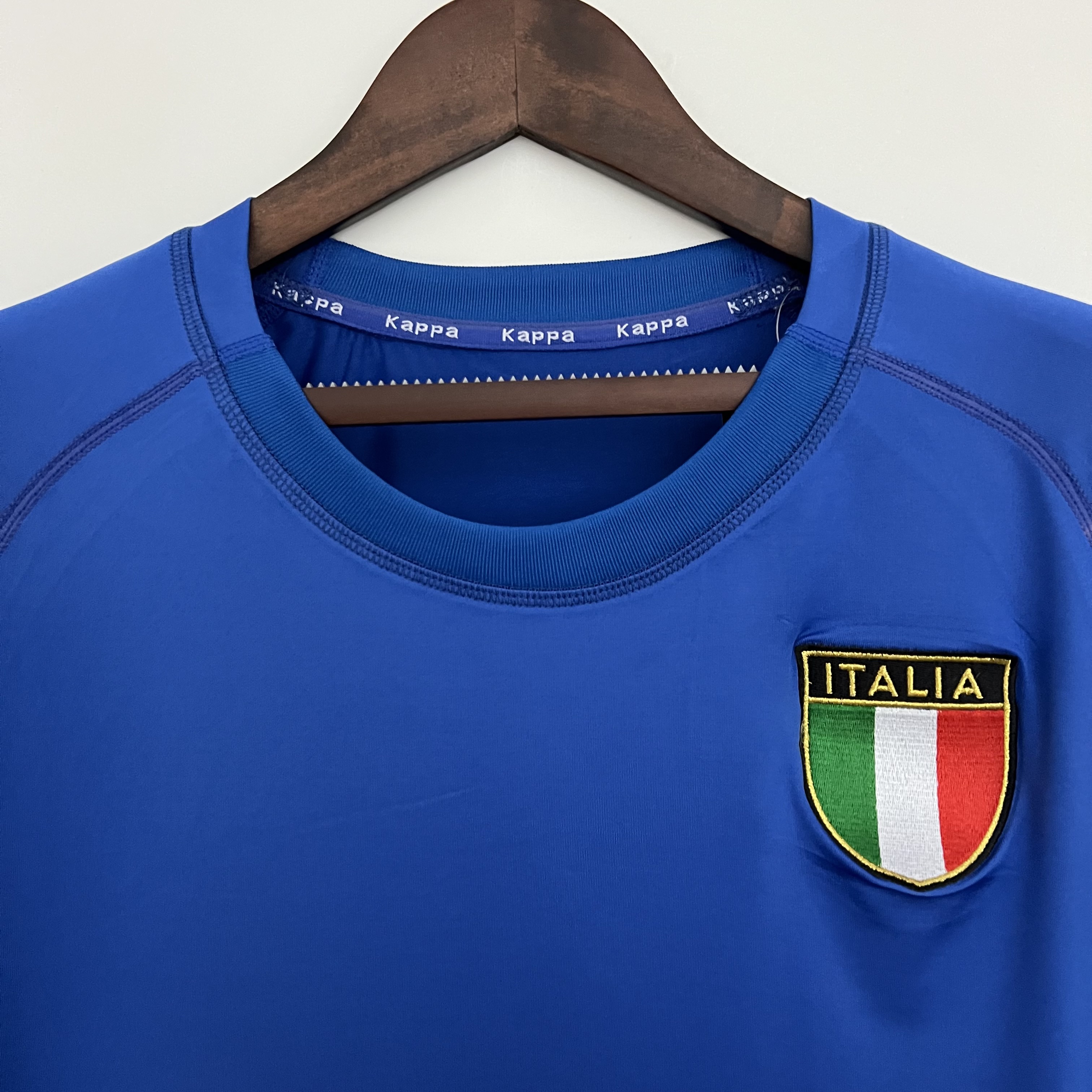 Italy Retro Soccer Jersey Home Custom Shirt 2000