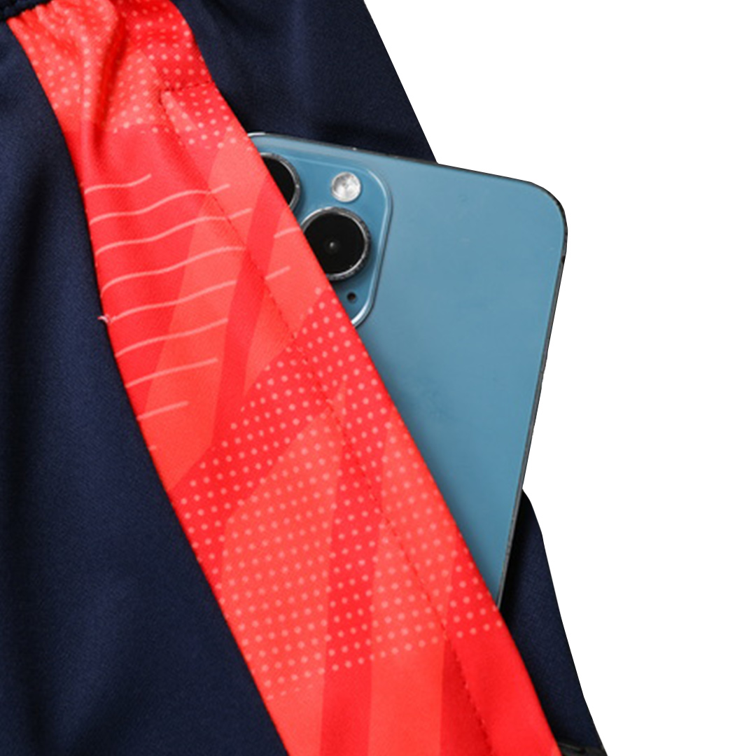 Manchester United 1/2 Zipper Sweat Kit (Top+Pants) Red 2024/25