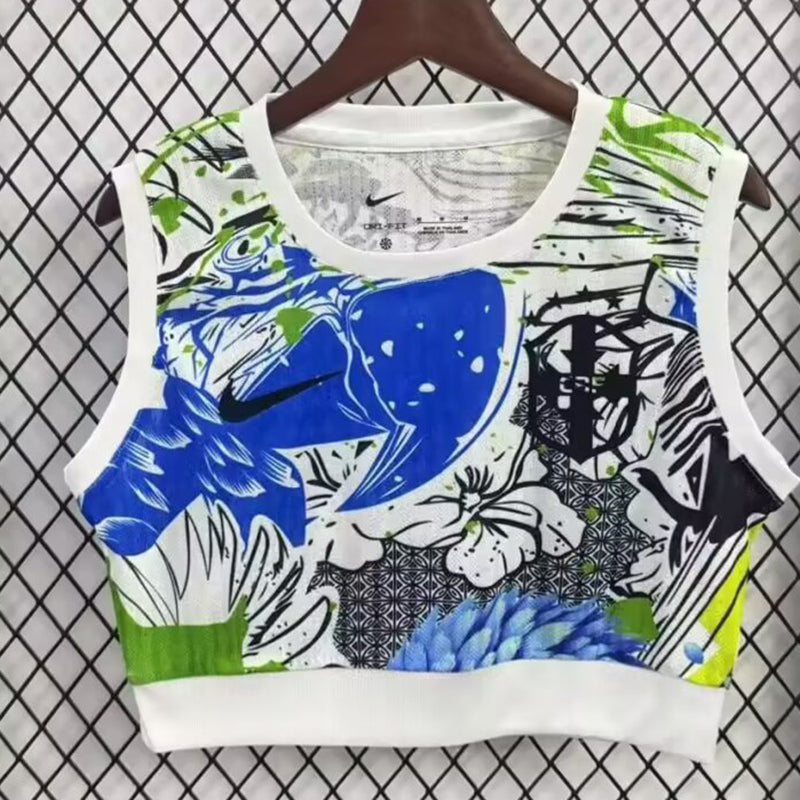 Brazil Soccer Jersey Women's Vest Special Edition 2025