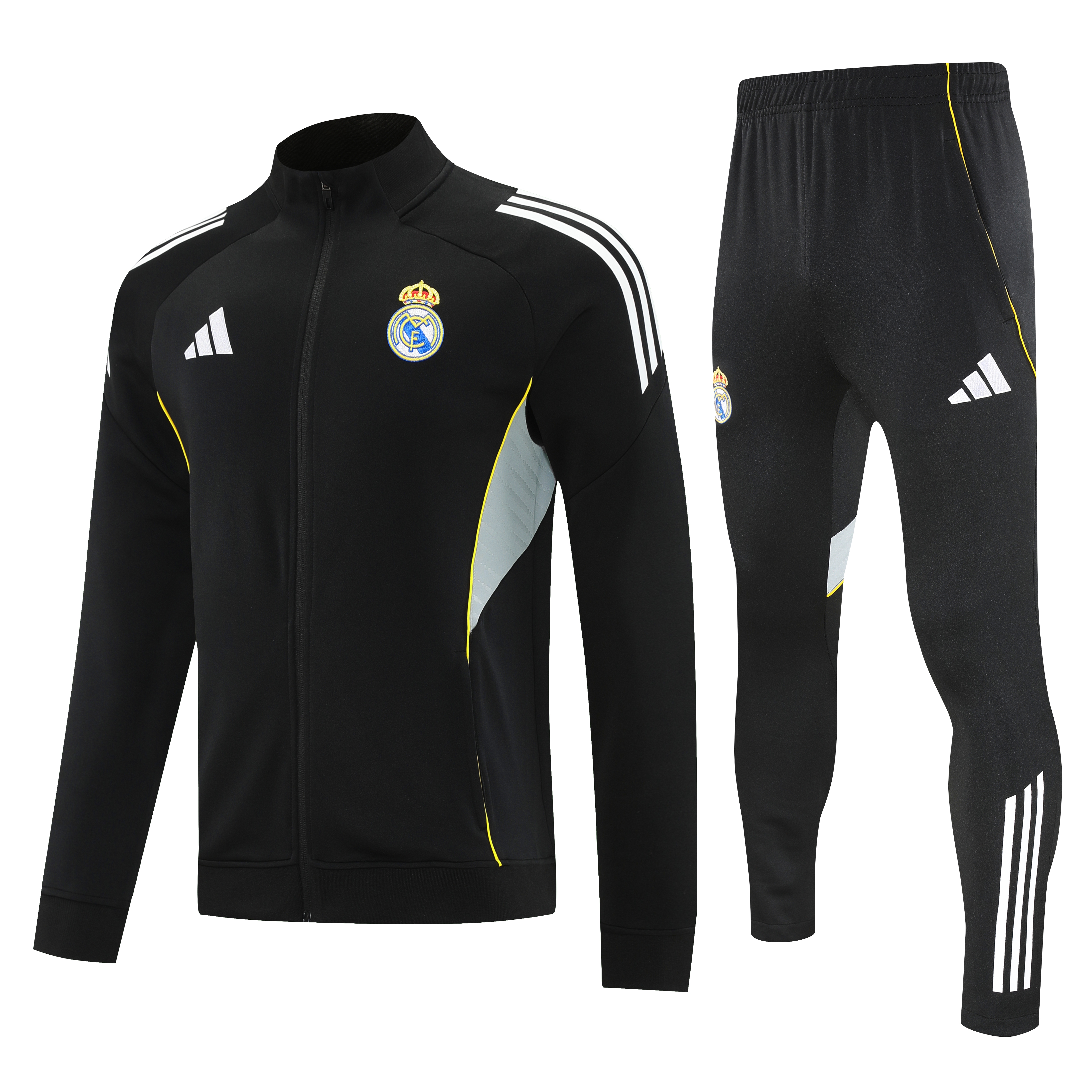 Real Madrid Training Kit (Jacket+Pants) Black 2025/26