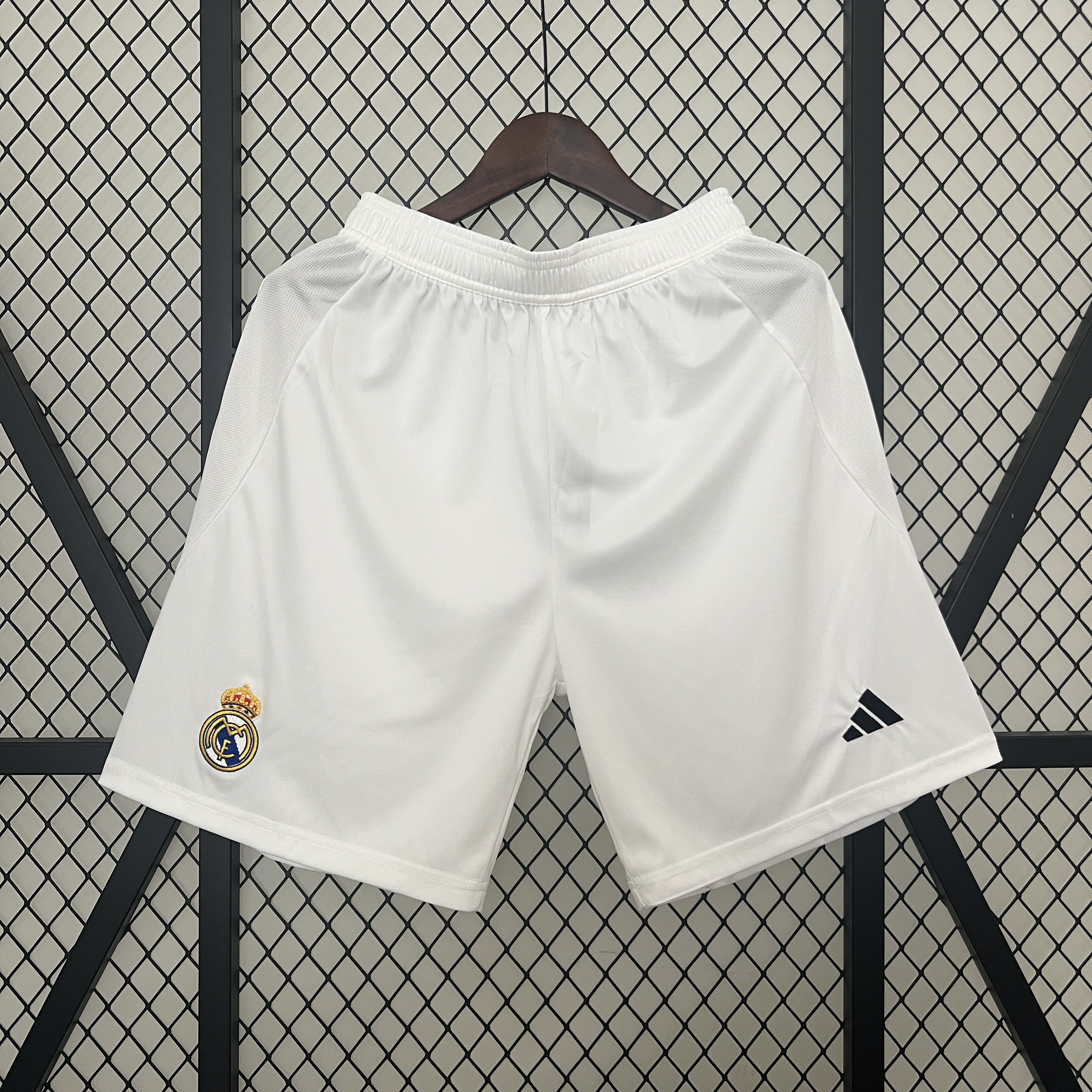 Real Madrid Soccer Shorts Custom Home 2024/25