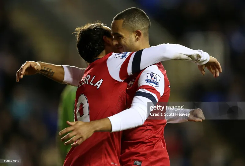 Arsenal Authentic Soccer Retro Jersey Home Shirt 2012-13