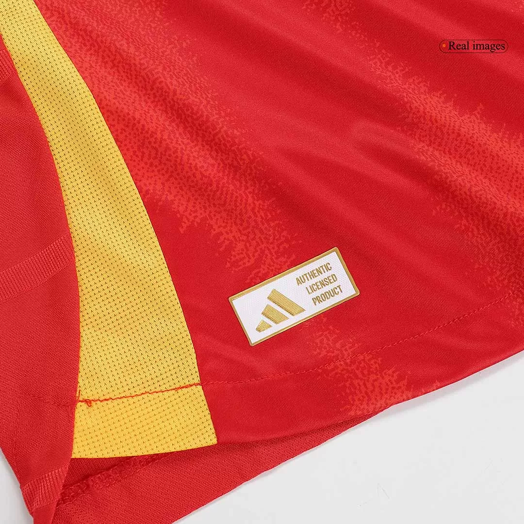 Spain Authentic Soccer Jersey Home Shirt EURO 2024