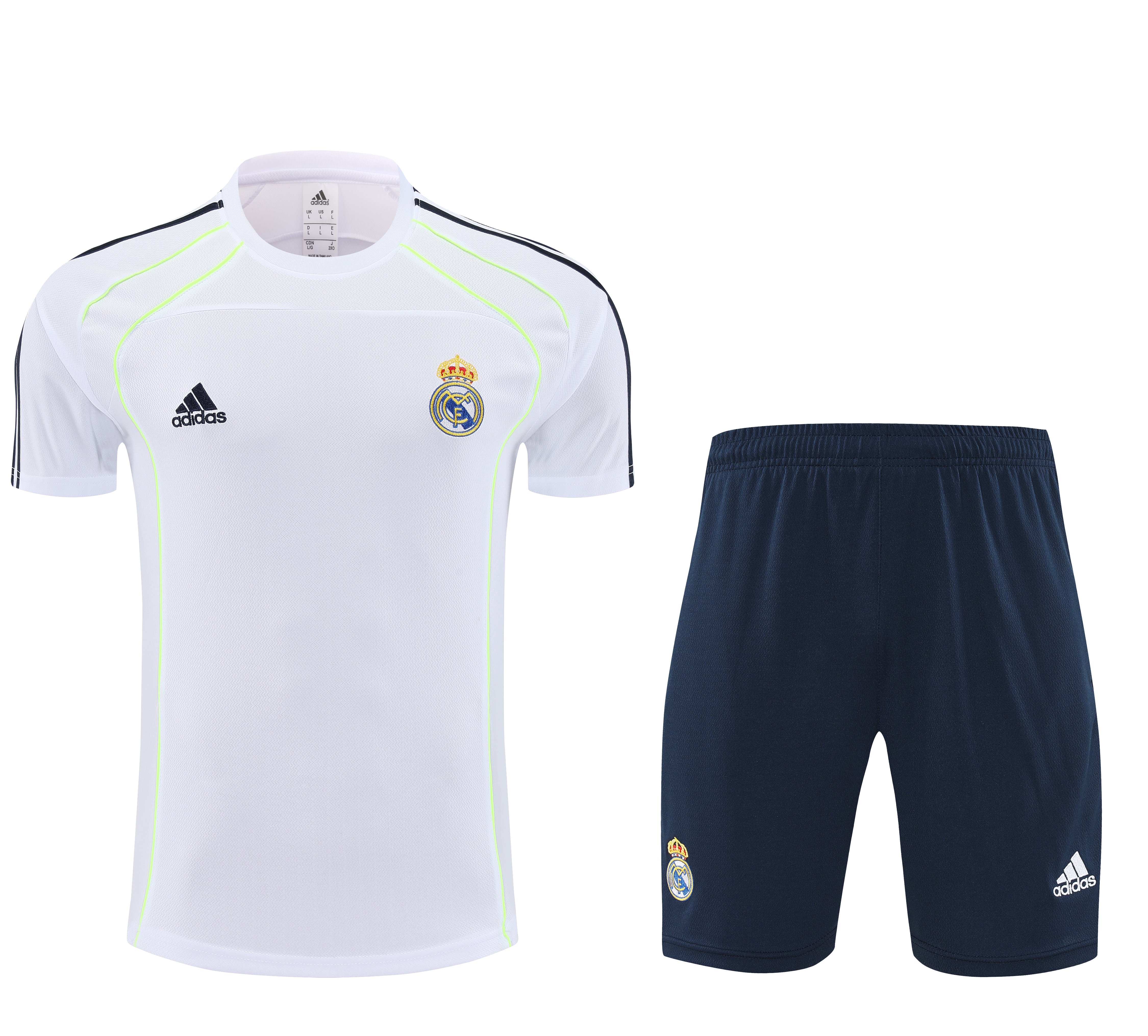 Real Madrid Training Jersey Kit White 2025/26