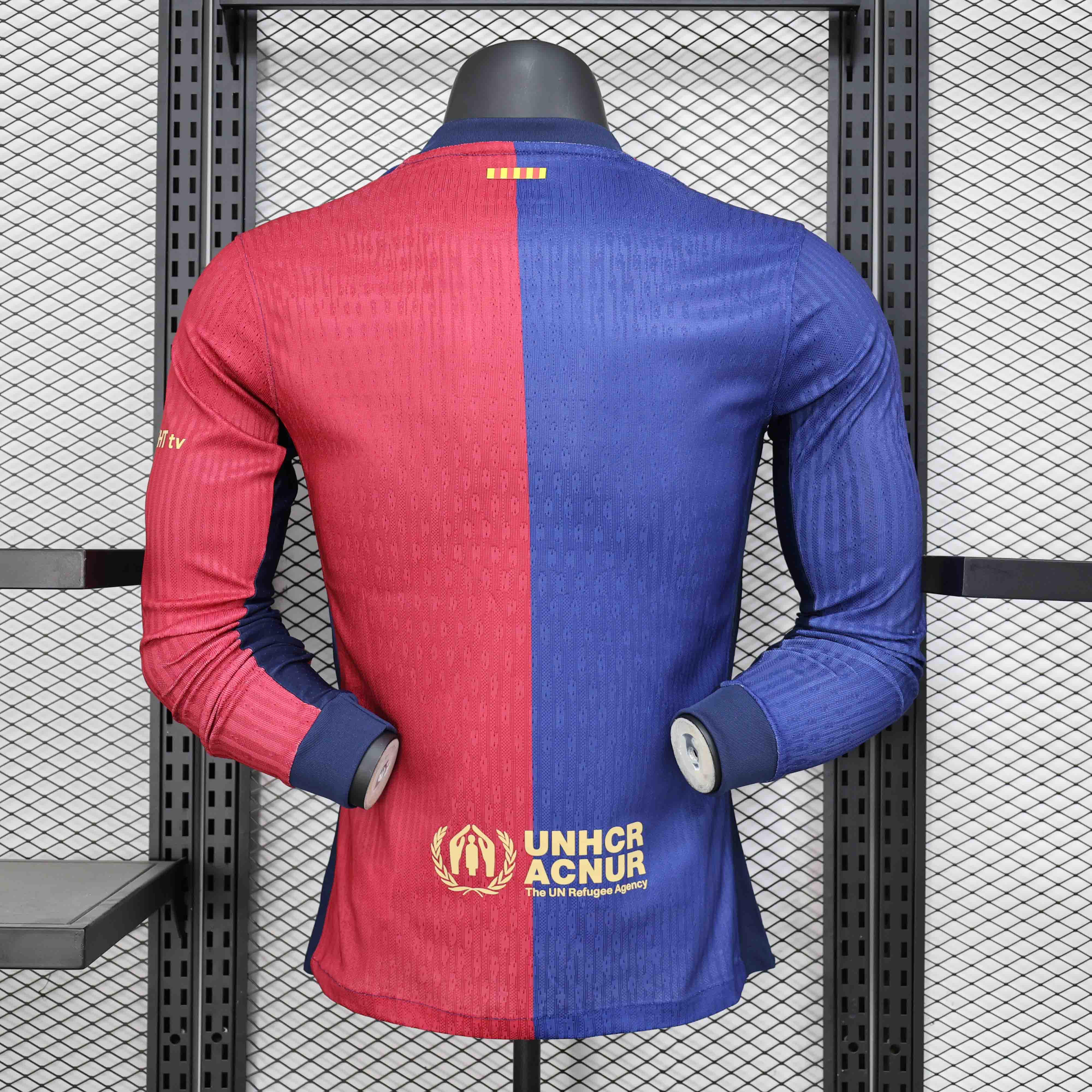 Authentic Soccer Jersey Barcelona Home x Coldplay Long Sleeve Shirt 2024/25