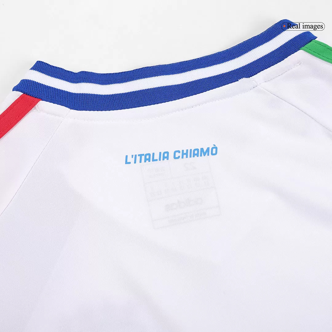 Italy Away Football Uniform Kids Kit Jersey+Shorts EURO 2024
